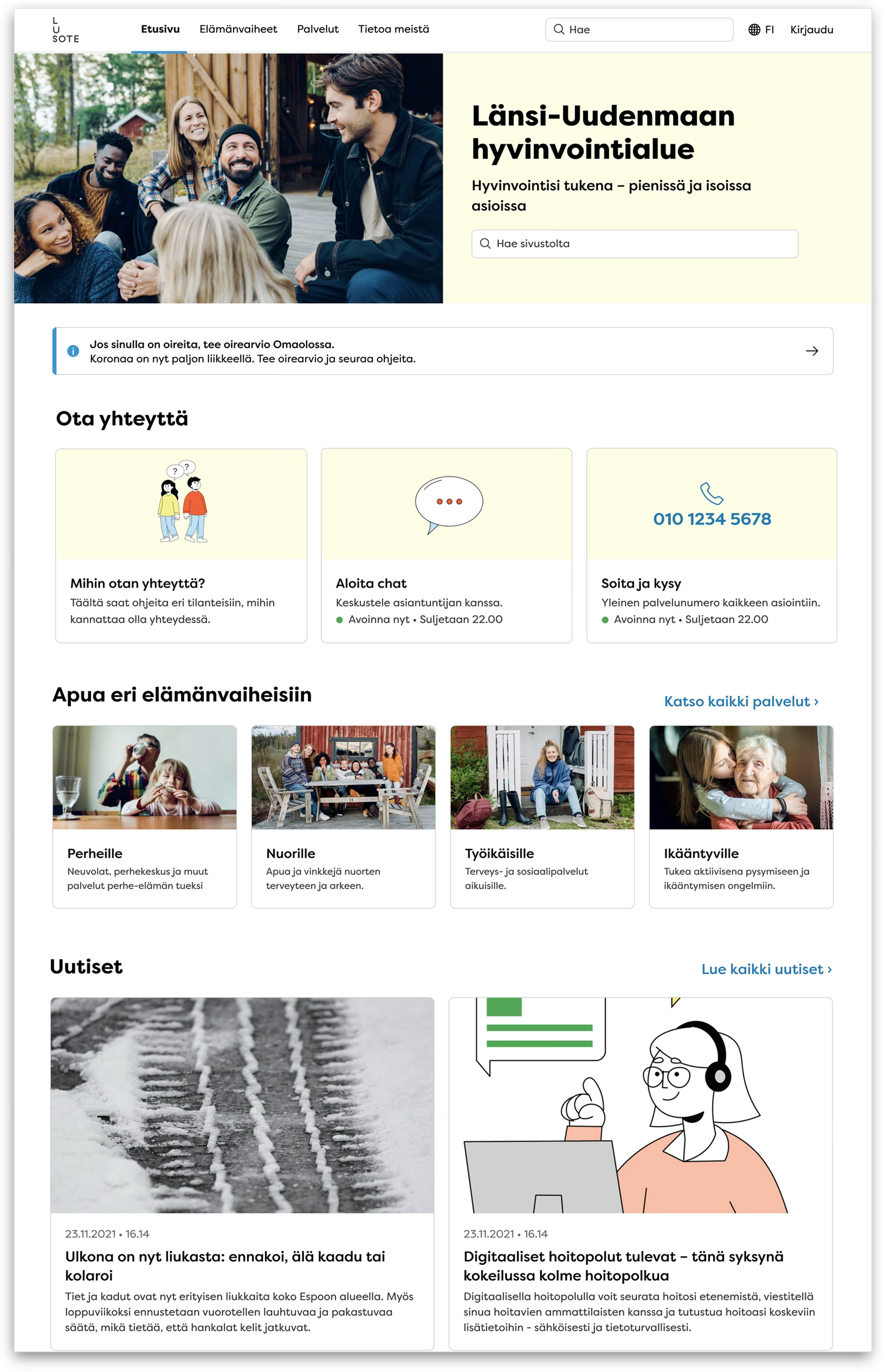 Länsi-Uusimaa Healthcare Region