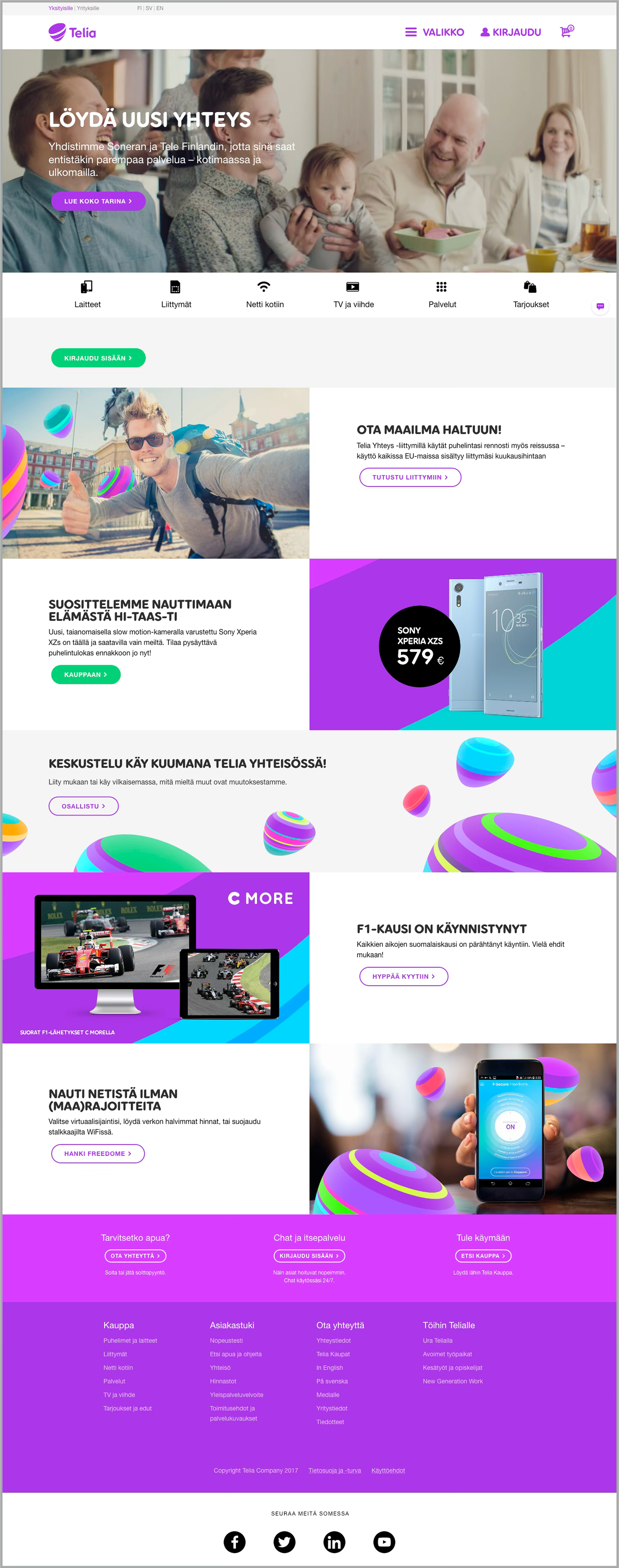 Telia Brand Renewal